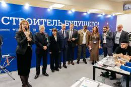  На «Российской строительной неделе» запустили профориентационную площадку для молодежи