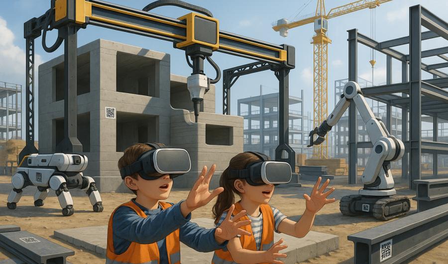 Роботы, метки и 3D-печать: как стройотрасль России осваивает технологии будущего