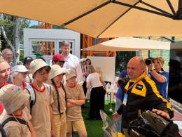 В «Артеке» открылась профориентационная площадка «Я — строитель будущего!»