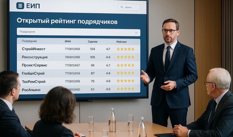 НОСТРОЙ представил Единую цифровую платформу для оценки опыта и репутации строительных компаний