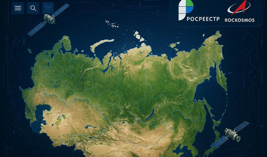 Росреестр и Роскосмос создадут цифровую карту России с точностью до 20 см