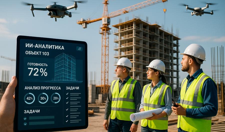 «Цифровой бригадир» контролирует объекты в реальном времени