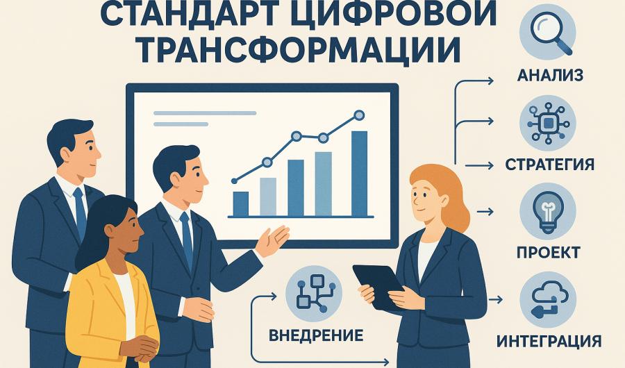 В России разработали первый стандарт качества цифровой трансформации бизнеса