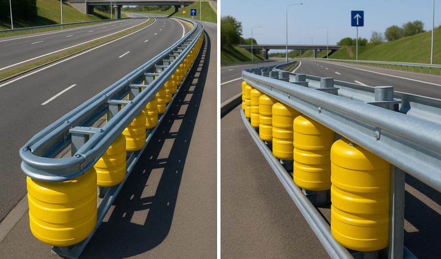 Инновационное ограждение на ЦКАД и М-1 полностью устранило аварии на опасных участках