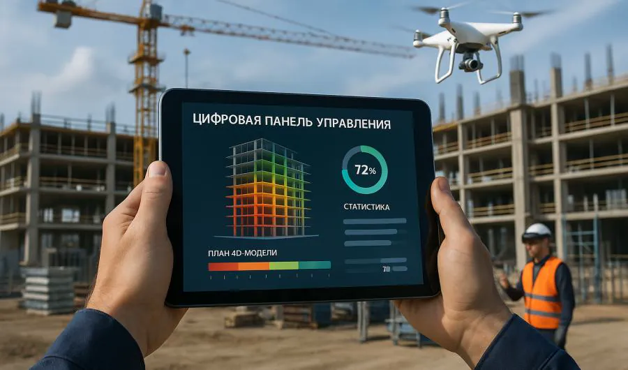4D‑Планирование: как цифровизация меняет управление строительными проектами