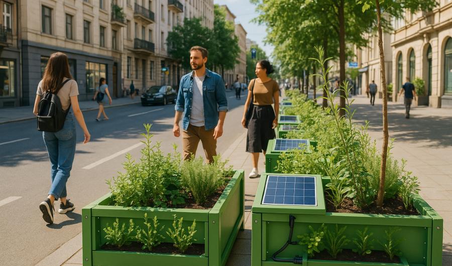 Умные зеленые барьеры: студентка ТГАСУ предлагает экологичную замену бетонным ограждениям