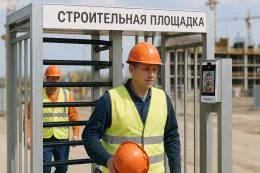 Биометрический контроль доступа на стройплощадки с помощью Face ID