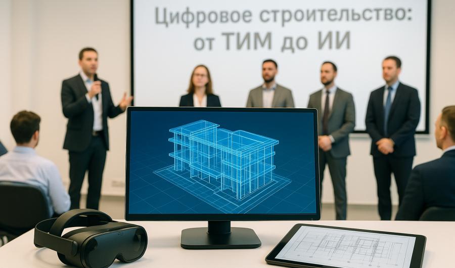 Цифровизация строительства: сессия «От ТИМ до ИИ» пройдет 7 августа в Москве