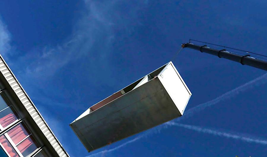 Модульное строительство и 3D-сканирование в действии