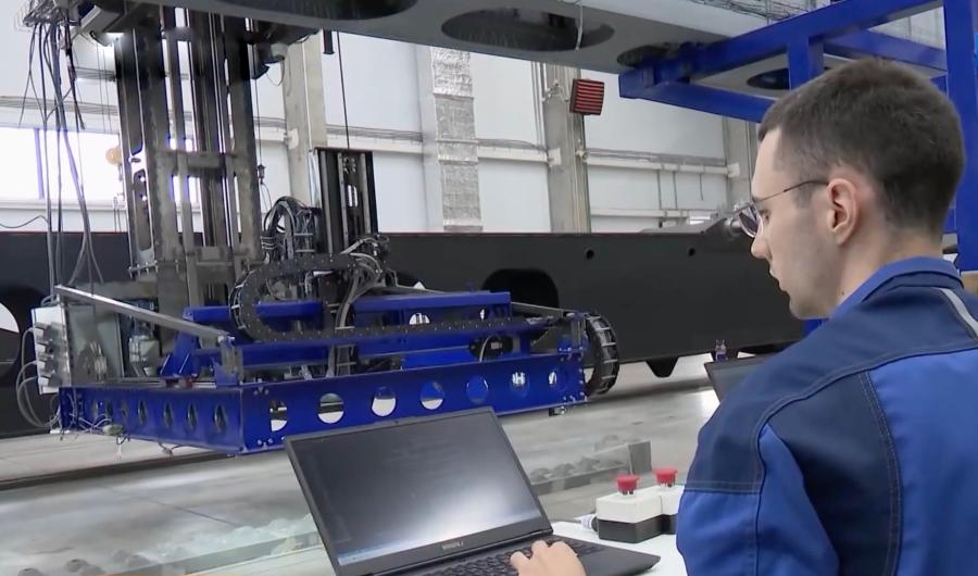 Робот из Казани возводит две пятиэтажки в месяц с точностью до миллиметра