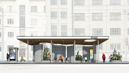 В Томске установят первую в России 3D-печатную автобусную остановку из бетона