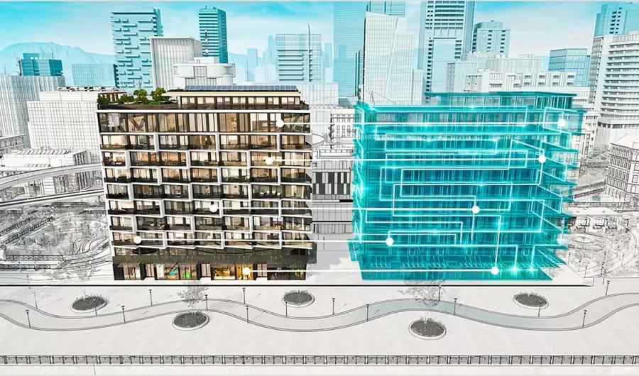 Цифровой двойник в строительстве: новый жилой комплекс возводят по инновационной технологии