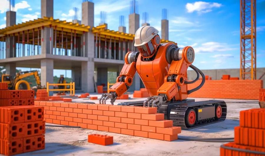 Будущее стройки — в роботах и цифровом управлении