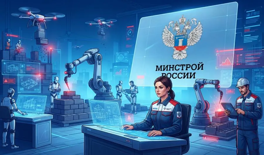 Минстрой переводит ИИ в практику управления строительством