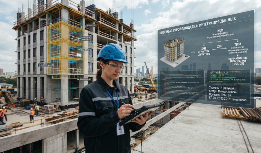 КСИ, XML и машиночитаемые требования: как меняется цифровизация строительства
